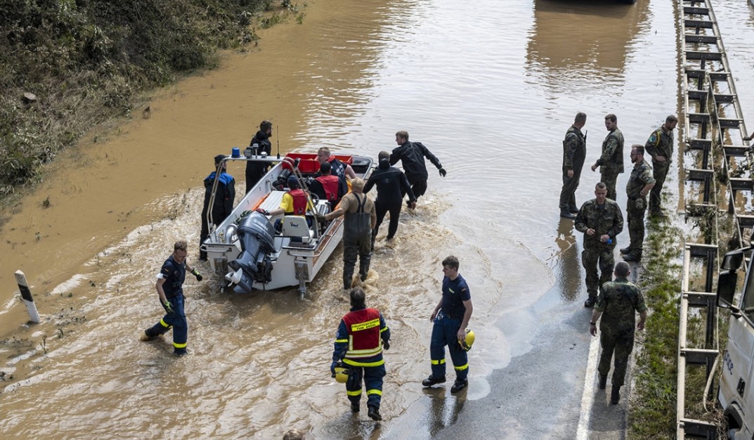 Наводнение в Германии — потоп века в Европе.